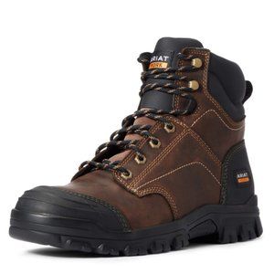 Ariat Men's Treadfast 6" H20 Steel Toe - Dark Brown - Size 11 - BRAND NEW